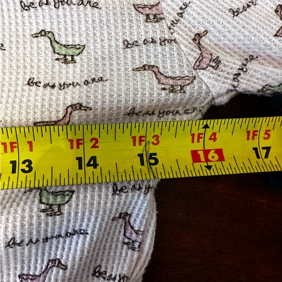 Be As You Are waffle thermal duck print - Picture 5 of 5